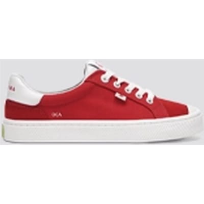 Cariuma Oca Nylon And Suede Scarlet Red Maat: 39.5 | Sneakers Outlet | Unisex | Bruin