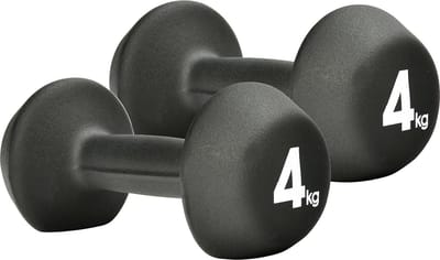 Adidas dumbbell set neopreen 2 x 4 kg
