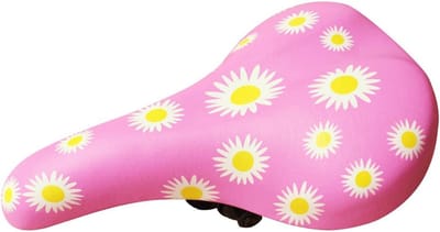Fietszadel voor Kinderen - Comfortabel en Veilig Kinderzitje voor Fietsen van 14" tot 24" in Roze