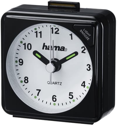 Hama wekker- A50 - Reiswekker- Zwart
