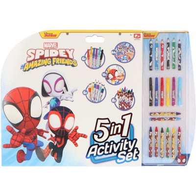 Spiderman 5-in-1 kleurset - Spidey