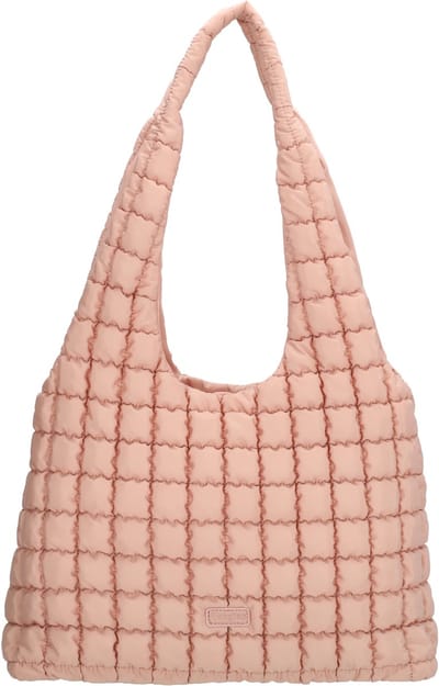 Beagles Valencia Schoudertas - Shopper - Puffy - Nylon - Dames - Oudroze