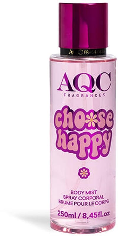 AQC FRAGRANCES Pinky Flow - Lichaamsmist - 250 ml, geurige bloemige spray