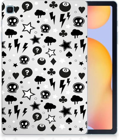 Tablet BackCover Samsung Galaxy Tab S6 Lite | S6 Lite (2022) Silver Punk