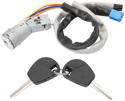 Store_9 - Stuurslot - Startschakelaar - Hoogwaardig ABS - Water- en stofdicht - Compatibel met Peugeot Partner - Ideaal voor Citroen Berlingo