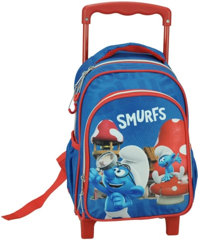 Smurfs Village Trolley Rugzak - 30 cm - Kleuterrugzak - Schoolrugzak - 1 stuk - Voor kinderen