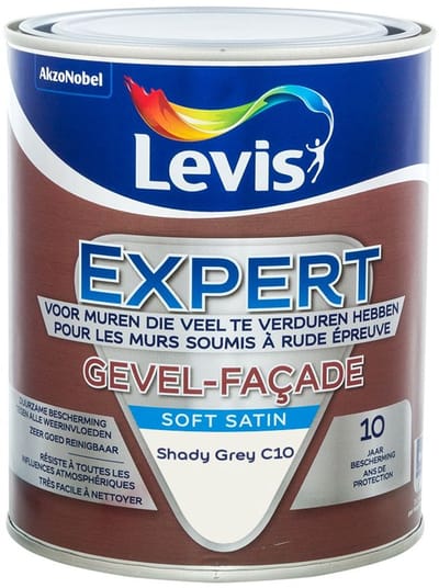 Levis - Expert Gevel Mix - Shady Grey C10 - Mengverf - 1 L