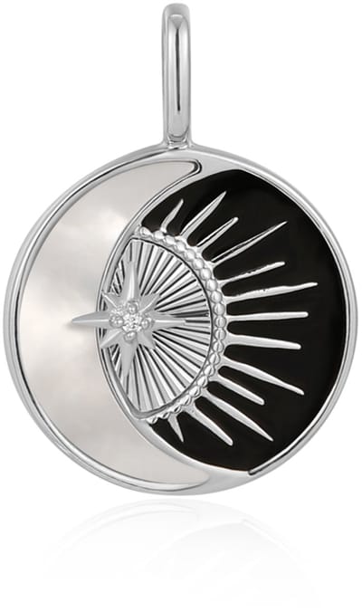 Ania Haie AH NC048-24H Pop Charms Dames Hanger - Fantasie - Sieraad - Zilver - 925 Zilver - 15 mm breed - 15 mm lang