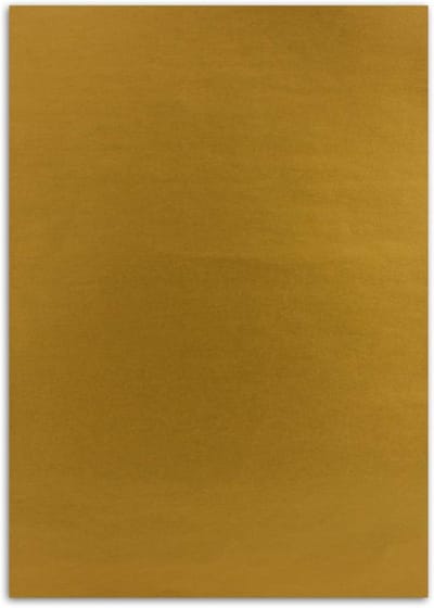 Goud Metallic Papier - Knutselpapier Briefpapier - Kaarten Maken - 120 g/m² Mat Oppervlak - DIN A5 250 Vellen - Goud