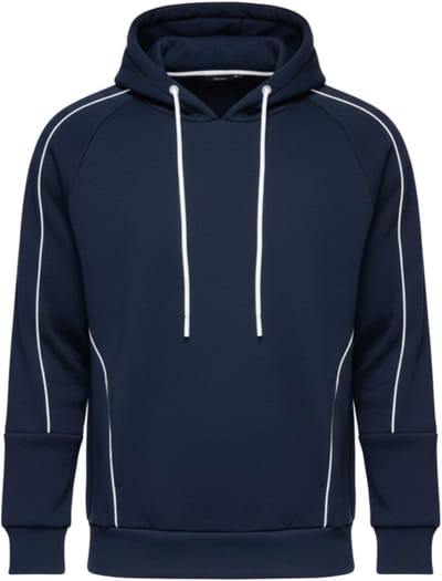 OMBRE Sweater - Loose Fit - Katoen - Lange Mouw Marine S