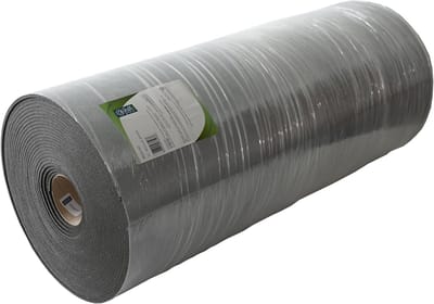 Isolerende Rol - Muurisolatie Paneel - Binnenruimte Isoleren - Zelfklevend Polyethyleen - 15 Meter - Zwart