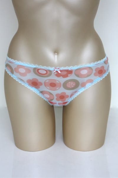 Freya - Margo - string - doorzichtig bollenprint - maat XS / 34