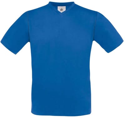 V-hals T-shirt B&C Exact