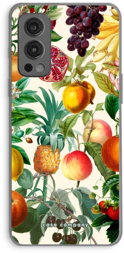 Case Company® - Hoesje geschikt voor OnePlus Nord 2 5G hoesje - Classic Flora - Soft Cover Telefoonhoesje - Bescherming aan alle Kanten en Schermrand