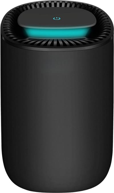 SCH® Vochtvreter Electrisch - Vochtvreter - Ontvochtiger - Zwart -31cm x 15cm x 15cm