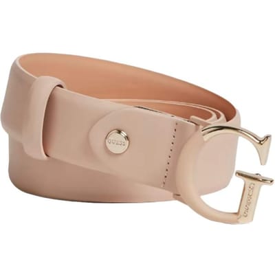 Guess Classic damesriem met gouden logo