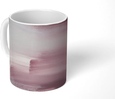 Mok - Koffiemok - Schilderij - Olieverf - Abstract - Mokken - 350 ML - Beker - Koffiemokken - Theemok