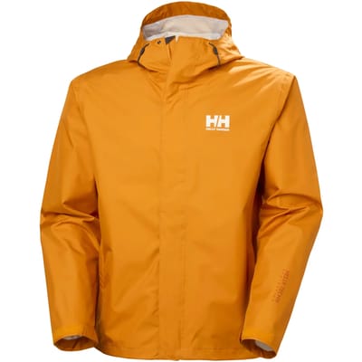 Helly Hansen Seven J, regenjas, heren, geel