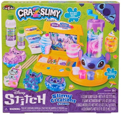 CRA-Z-SLIMY DISNEY STITCH SLIMY CREATIONS STUDIO.
