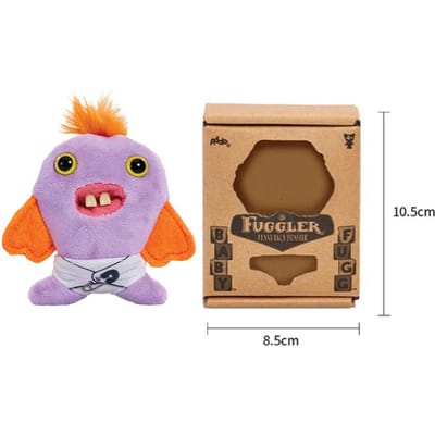 Baby Fugg Fuggler Monster Pluche Pop Originele Dolle Konijn Grappig Lelijk Egel Grog Schreeuw Grote Ogen Tanden Monster Met Doos 1 PC With box