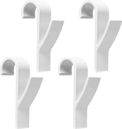 Daity Set van 4 - Handdoekhaken - Radiatorhaken - Handdoekrek voor aan de radiator - Badkamerhaken
