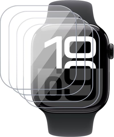 4x Screenprotector geschikt voor Apple Watch Series 10 42mm - Folie Screen Protector Apple Watch Series 10 42mm