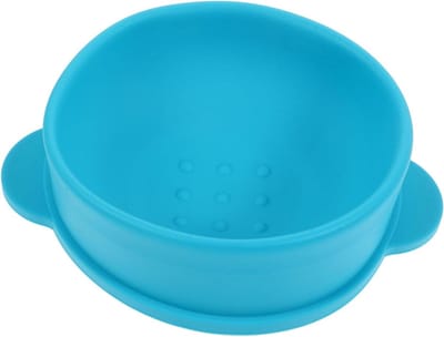 Vervangende Waxverwarmerpot - Siliconen Voering Hars - Ontharen Thuis - Hittebestendig Antiaanbak - 13.5 x 11 x 7 cm - Hemelsblauw