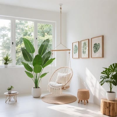 Kunstplant Tropisch - Bananenboom Decoratie - Huis Aankleden - Verstelbare Bladeren - 160 cm - Groen
