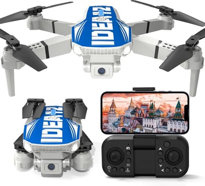 Mini Drone met 1080P Camera en Verstelbare Lens voor Beginners – Opvouwbare Quadcopter met Optische Flow Positionering