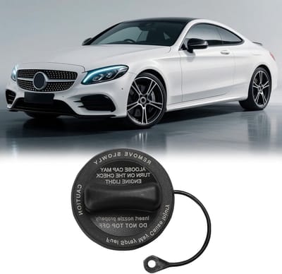 Tankdeksel met Bevestigingsriem Geschikt voor Mer&cedes C-Class C205 A205 CLS C257 - Brandstofdeksel Vervanging, Duurzaam en Betrouwbaar