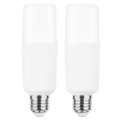 Modee E27 LED Lamp 12W - 960lm - 4000K - Neutraal Wit - LED Stick Lamp T44 - Vervangt 90W Halogeen Gloeilamp - 2 stuks
