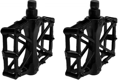 Fiets pedalen - Mountainbike pedalen - Veilig fietsen - Lichtgewicht aluminium - 12 x 9.5 cm - Zwart