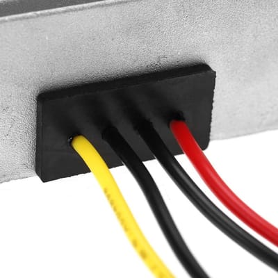Store_7 - DC-DC Voltage Converter - 12V naar 24V - Hoog rendement - Geel - 240W Power Supply - Ideaal voor industriële toepassingen - Model GYVRM-T...