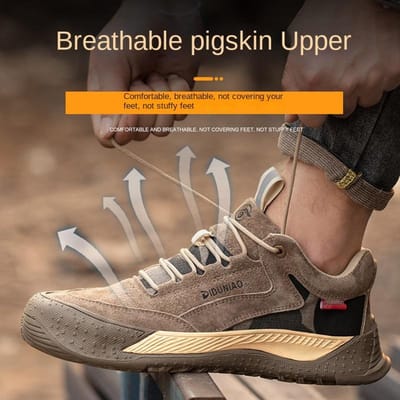Arbeidsverzekering Schoenen Isolatie 6kv Anti-smash, Anti-steek, Slijtvast, Anti-smash, Anti-steek, Veiligheidswerkschoenen voor Mannen 46 brown