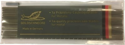 Niqua Goldschnecke Figuurzagen - Maat 12 - 144 Stuks