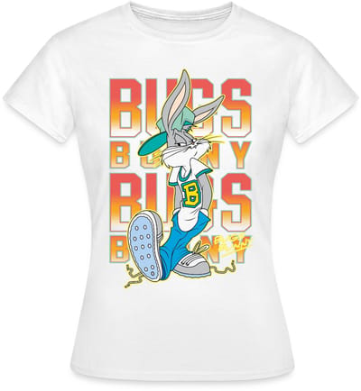 Looney Tunes Bugs Bunny Hiphop T-Shirt Dames