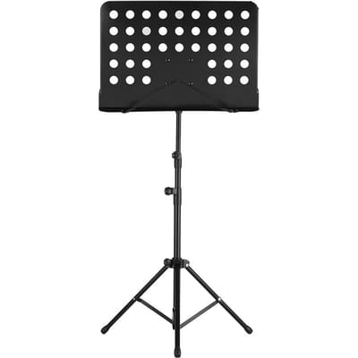 Support de musique portable en métal, instruments de musique détachables pour piano et violon noir