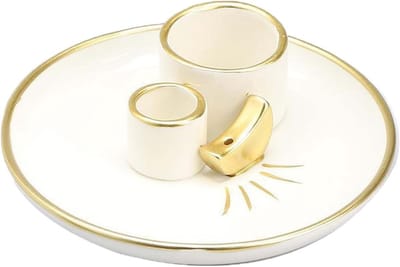 Multifunctionele Keramische Wierookhouder voor Sticks - Perfect voor Thuis, Kantoor, Yoga en Meditatie