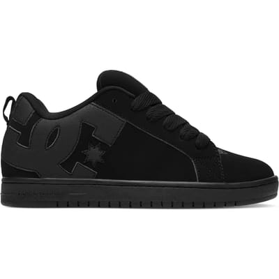 DC Shoes Court Graffik Sneakers Heren - Zwart - Maat 45 - Suède