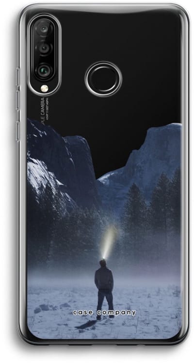 Case Company® - Hoesje geschikt voor Huawei P30 Lite hoesje - Wanderlust - Soft Cover Telefoonhoesje - Bescherming aan alle Kanten en Schermrand