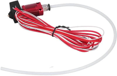VT Goods - 3D Printer Assembled Extruder - MK8 Hotend Kit - Directe installatie - Rood - Duurzaam materiaal - Geschikt voor ENDER3-serie - 24V