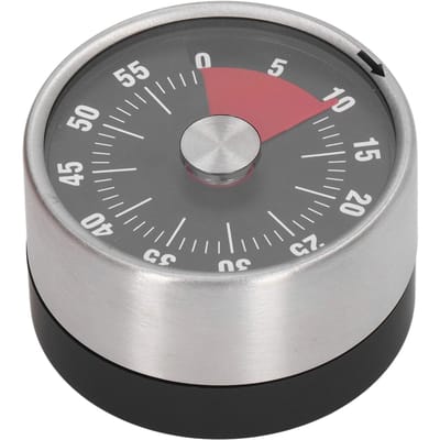 Magnetische Timer Magneetontwerp Roestvrij Staal 70dB Waarschuwing Hoge Nauwkeurigheid Visuele Timer voor Keuken Kookbeheer