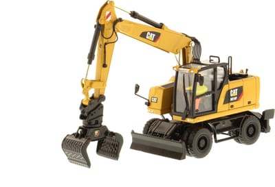 Diecast Masters - Cat M318F WHEX - Mobiele Bandenkraan - 1:50 - High Line Series
