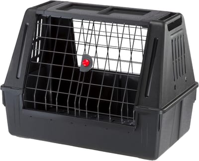 Honden Bench voor in de Auto XL Reismand met Veilige Bevestiging en Ventilatie