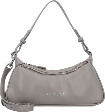 REPLAY Schoudertas Shoulder Bag Iron Black Taupe
