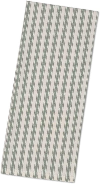 Theedoeken Set - Keukendoeken Vaatdoeken - Keuken Schoonmaken - 100% Katoen - 45x70 cm - Salie
