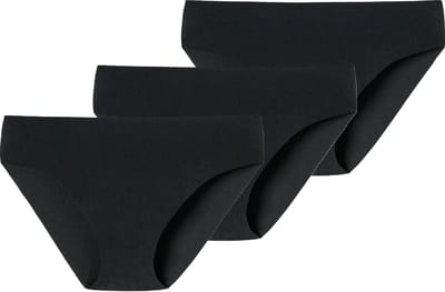 Schiesser Dames slip / onderbroek 3 pack Invisible Light