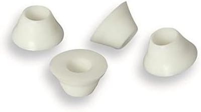 Bevestigingskegel Toiletscharnieren - Montageonderdeel Toilet - Toilet Reparatie - Kunststof Materiaal - 10 Stuks - Veelkleurig