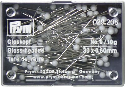 Glas Kopspelden 0.60 x 30mm - 10g