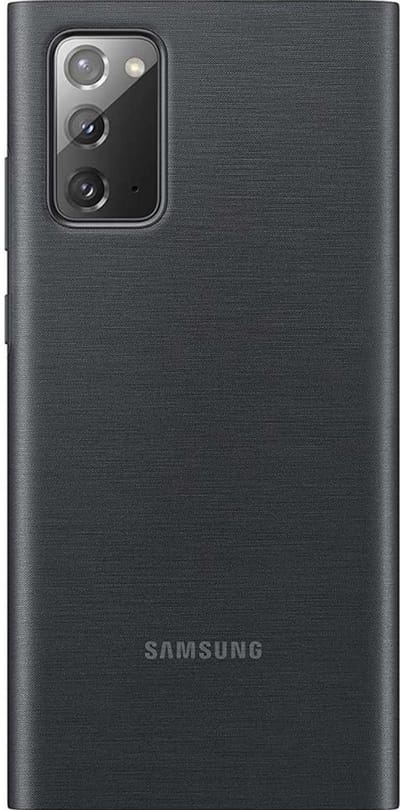 Samsung LED View Hoesje - Samsung Galaxy Note 20 - Zwart